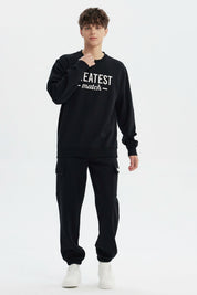 Polerón Hombre Slim Negro