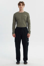Pantalón Hombre Calce Recto Negro