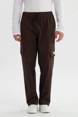 Pantalón Hombre Calce Recto Chocolate