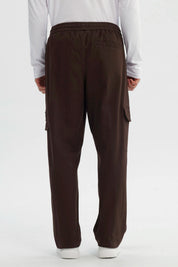Pantalón Hombre Calce Recto Chocolate