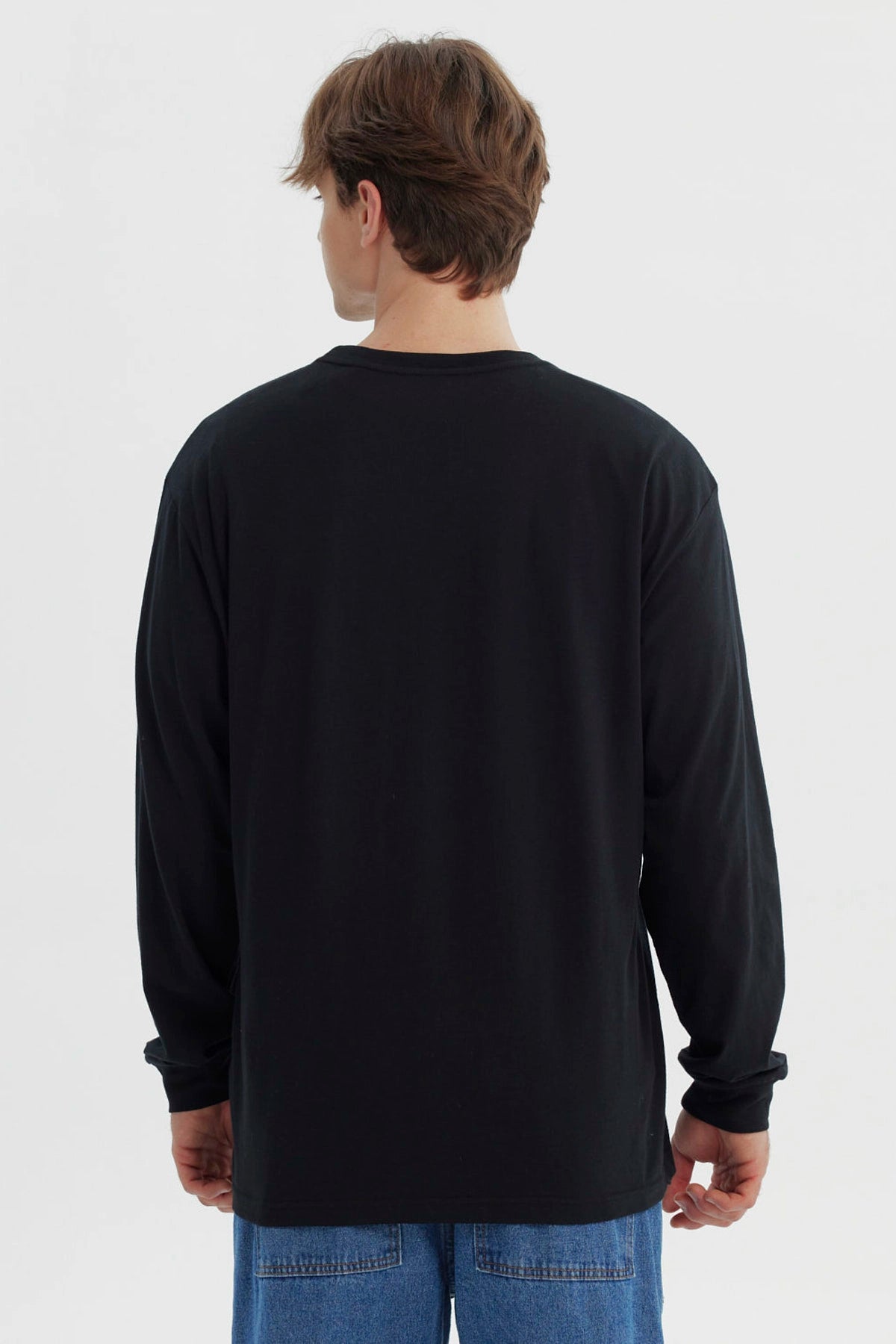 Polera Hombre Slim Negro
