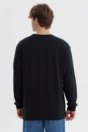 Polera Hombre Slim Negro