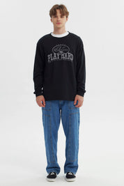 Polera Hombre Slim Negro