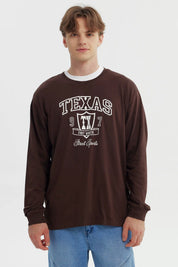Polera Hombre Slim Chocolate