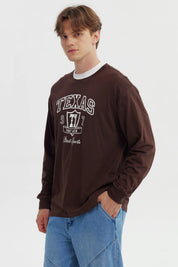 Polera Hombre Slim Chocolate