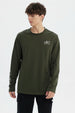 Polera Hombre Slim Verde Militar