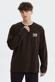Polera Hombre Slim Chocolate