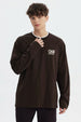 Polera Hombre Slim Chocolate