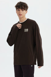 Polera Hombre Slim Chocolate