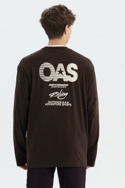 Polera Hombre Slim Chocolate