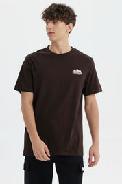 Polera Hombre Slim Chocolate