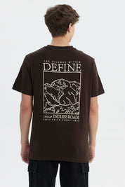 Polera Hombre Slim Chocolate