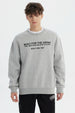 Polerón Hombre Slim Gris Melange