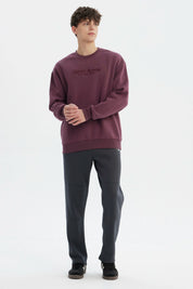 Polerón Hombre Slim Malva