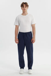 Pantalón Hombre Pitillo Azul Marino