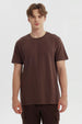 Polera Hombre Regular Chocolate