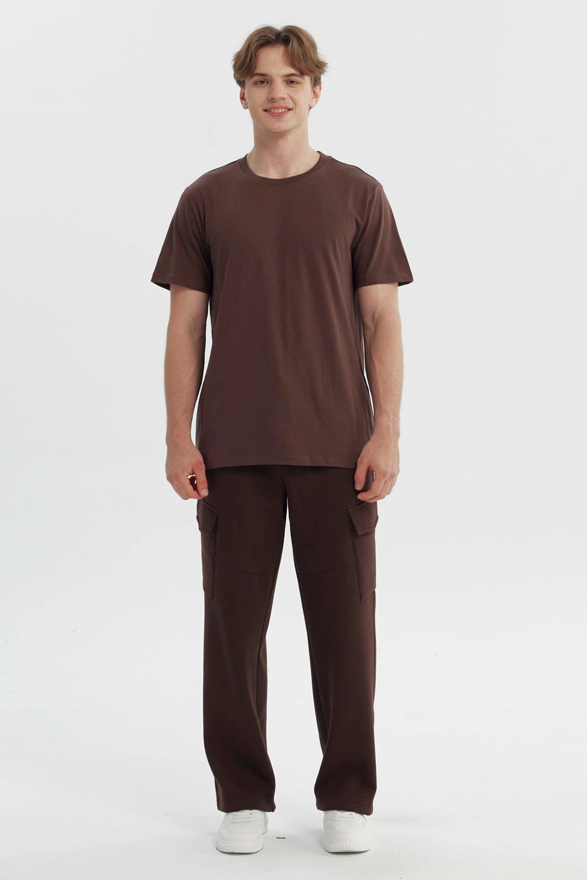 Polera Hombre Regular Chocolate