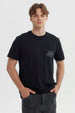 Polera Hombre Regular Negro