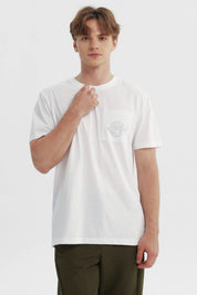 Polera Hombre Regular Blanco