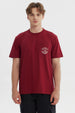 Polera Hombre Regular Burdeo