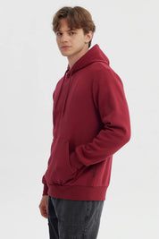Polerón Hombre Regular Burdeo