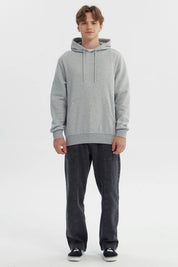 Polerón Hombre Regular Gris Melange