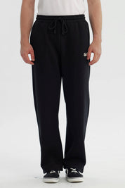 Pantalón Buzo Hombre Calce Recto Negro