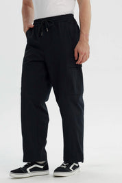 Pantalón Hombre Calce Recto Negro