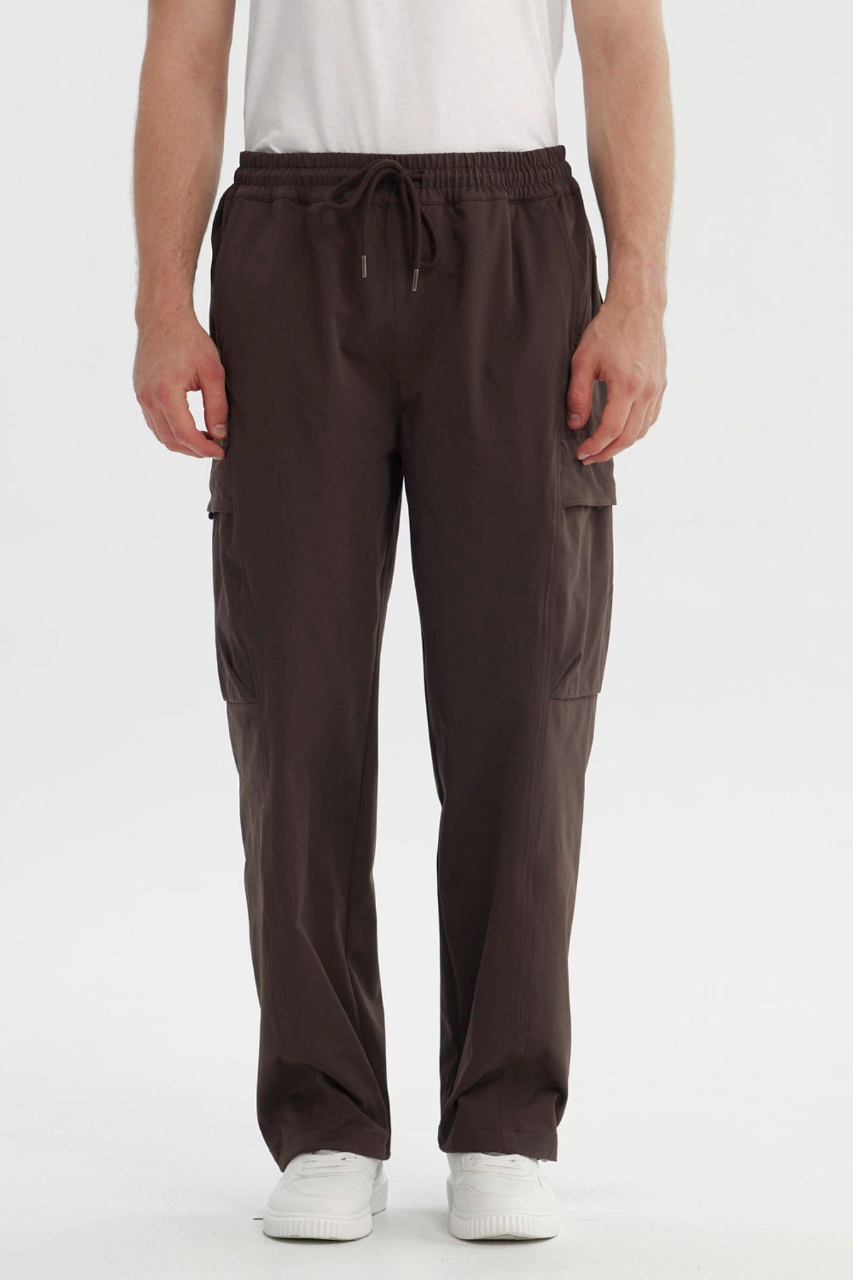 Pantalón Hombre Calce Recto Café