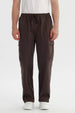 Pantalón Hombre Calce Recto Café