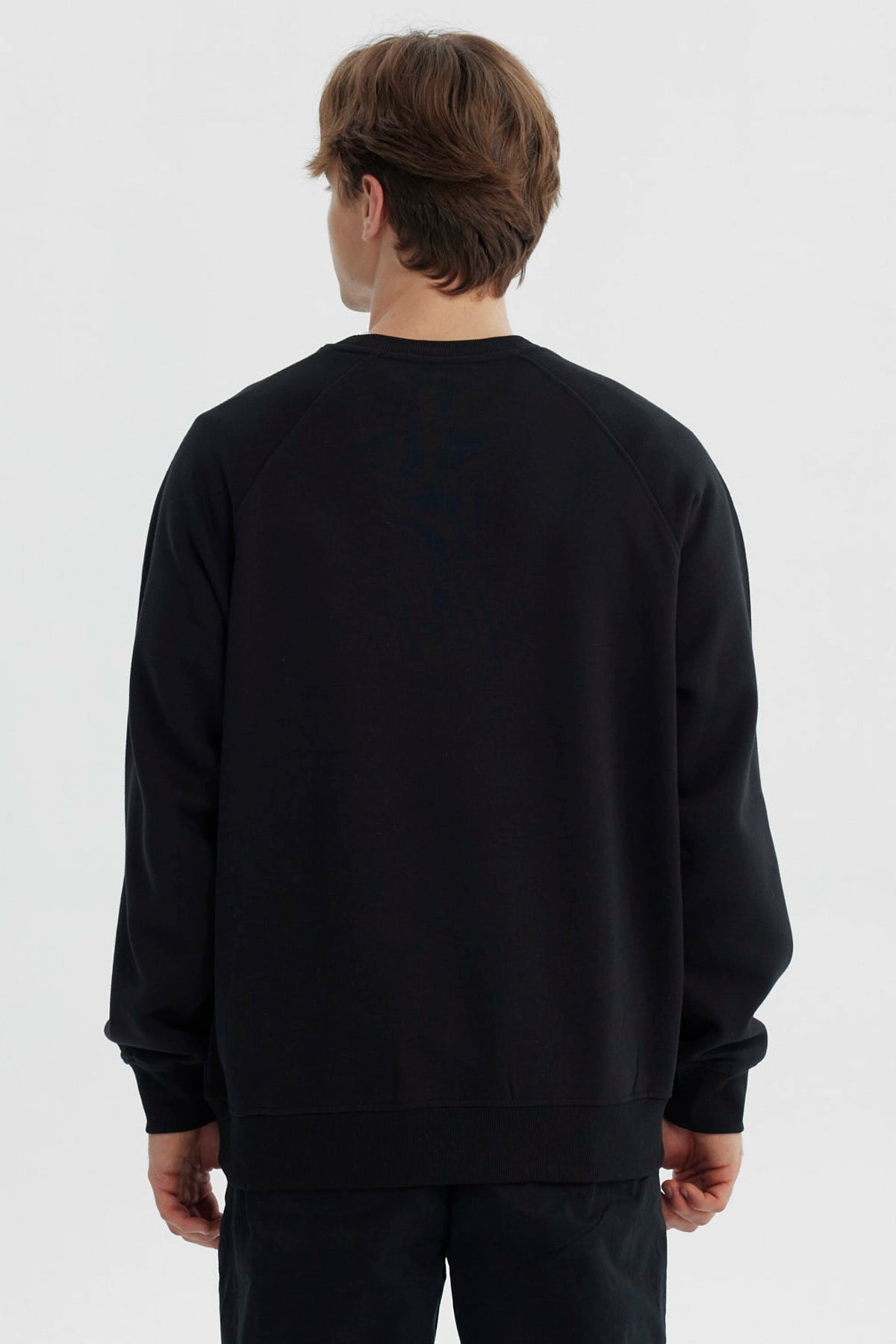 Polerón Hombre Oversize Negro