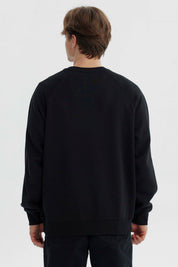 Polerón Hombre Oversize Negro