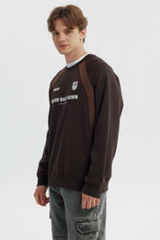 Polerón Hombre Oversize Café