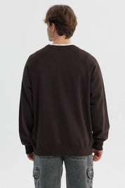 Polerón Hombre Oversize Café