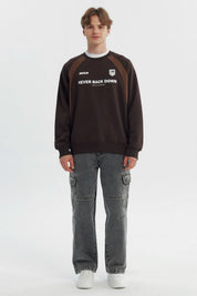 Polerón Hombre Oversize Café