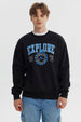 Polerón Hombre Oversize Negro