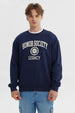 Polerón Hombre Oversize Azul Marino