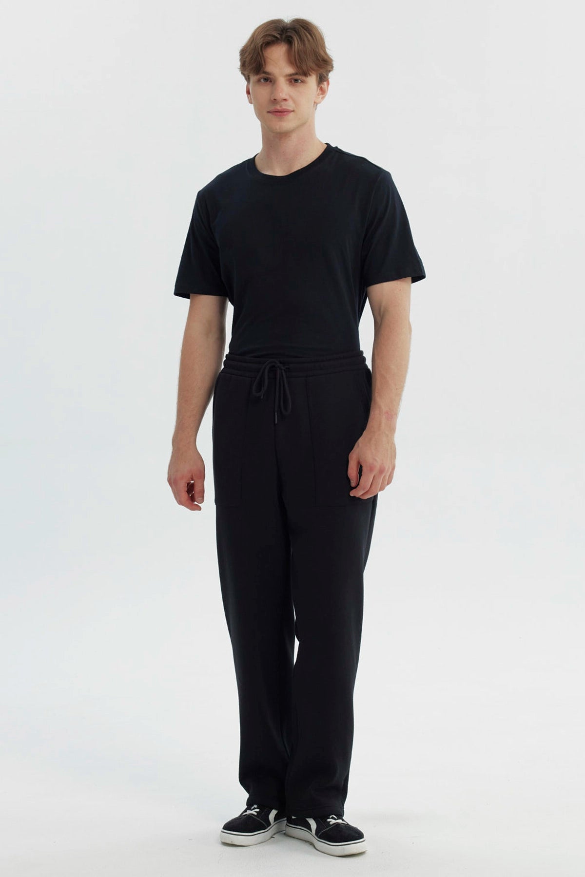 Pantalón Hombre Amplio Negro