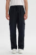 Pantalón Buzo Hombre Clásico Negro