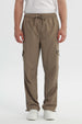Pantalón Buzo Hombre Clásico Kaki