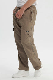 Pantalón Buzo Hombre Clásico Kaki