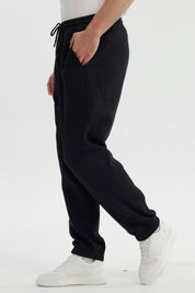 Pantalón Buzo Hombre Amplio Negro