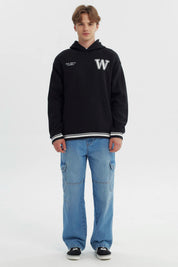 Polerón Hombre Oversize Negro