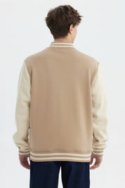 Chaqueta Hombre Slim Juvenil Beige