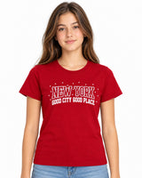 Polera Slim Niña Rojo