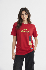 Polera Regular Mujer Rojo
