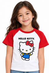 Polera Hello Kitty Niña Blanco