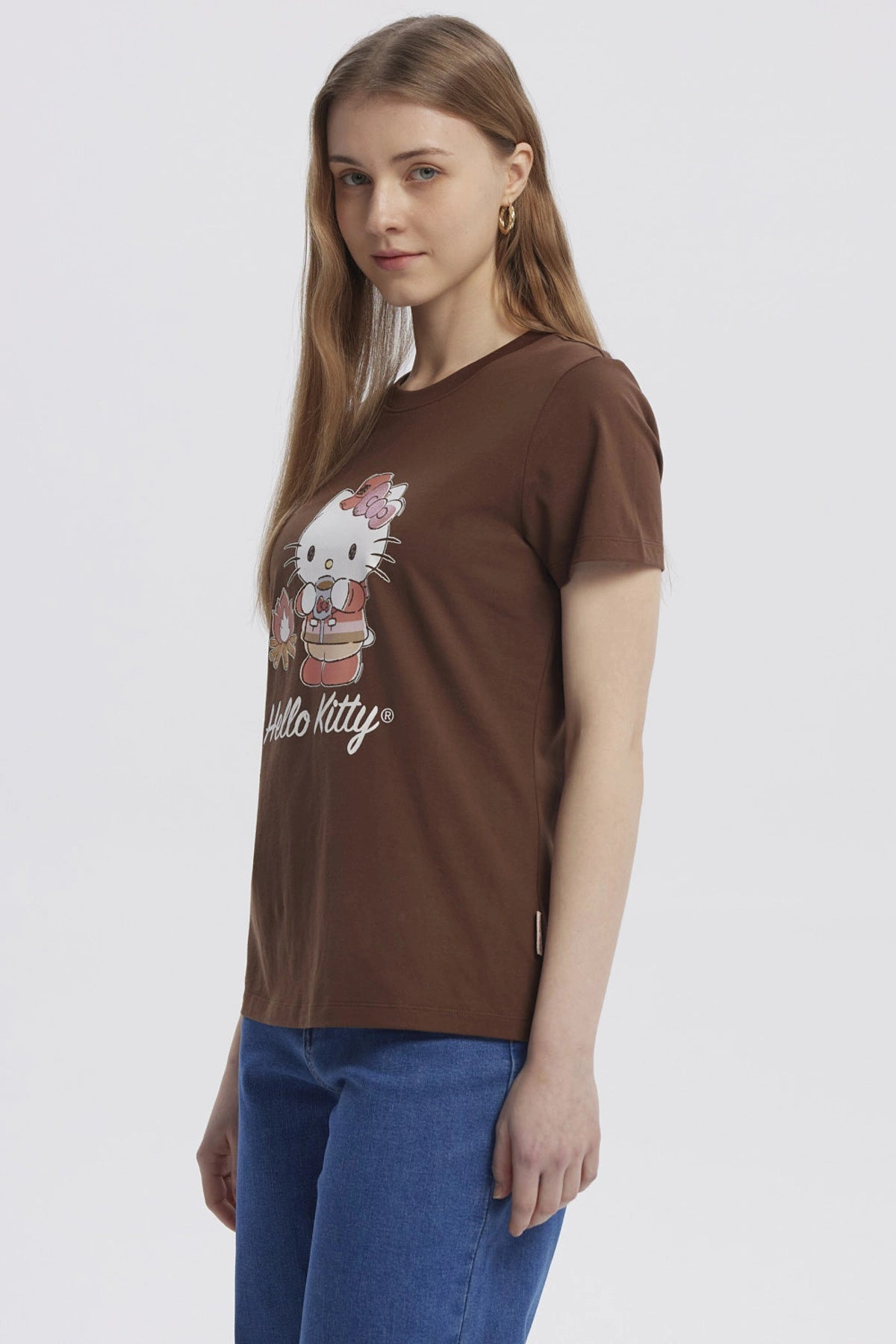 Polera Mujer Hello Kitty Café