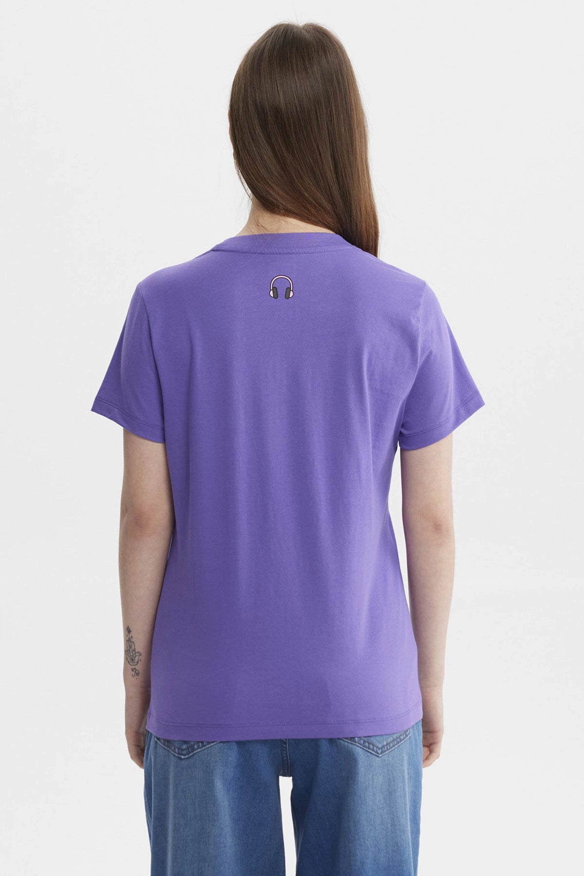 Polera Mujer Juvenil Bt21 Violeta