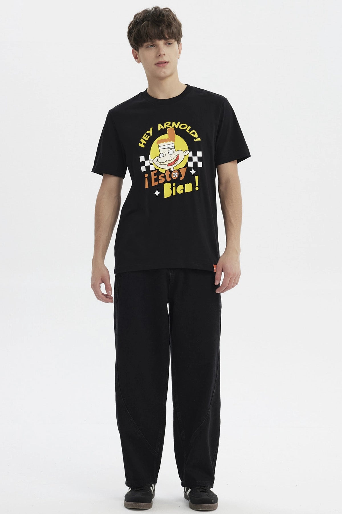 Polera Hombre Nick Clásico Negro